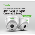 Lite 2MP Tiandy TC-C32HN kamera kopułkowa z POE